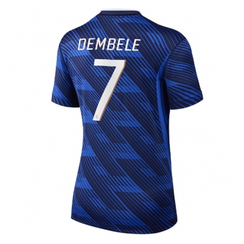 Billige Fotballdrakt Frankrike Ousmane Dembele #7 Replika Hjemmedrakt Dame VM 2026 Kortermet